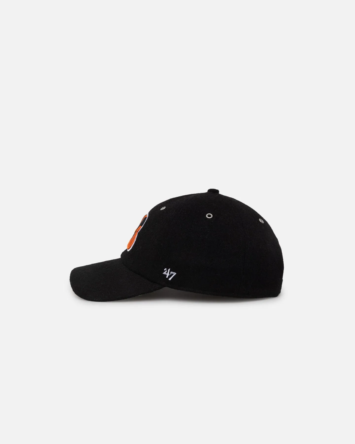47 Brand Cincinnati Bengals Wooly Clean Up Strapback Black