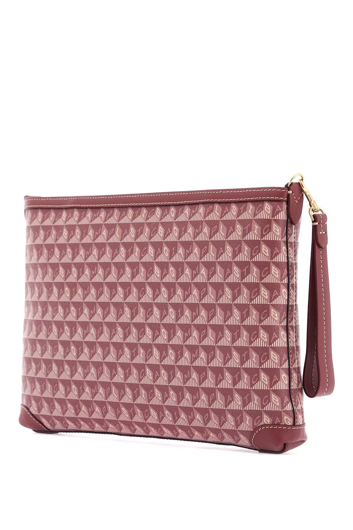 Anya Hindmarch "Clutch Bag With Plastic Bag Motif Women