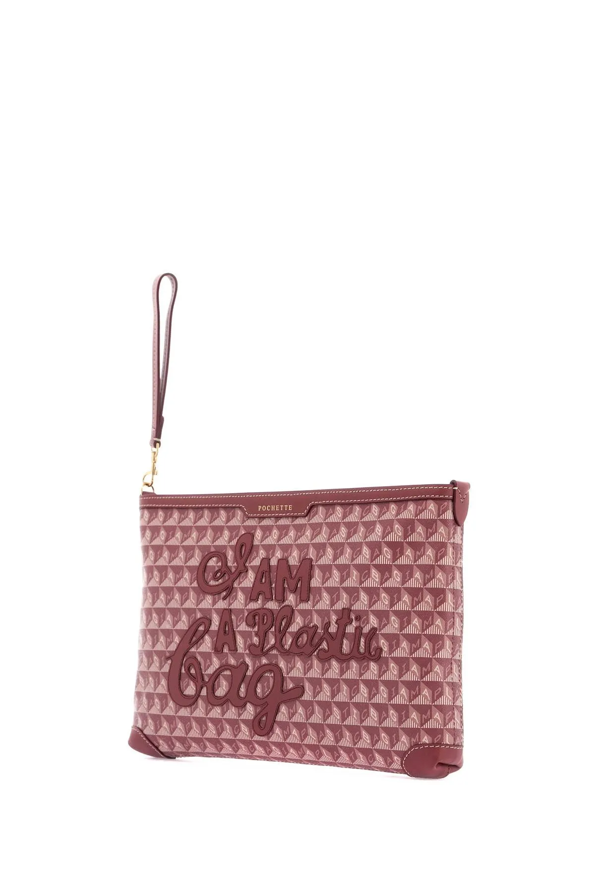 Anya Hindmarch "Clutch Bag With Plastic Bag Motif Women