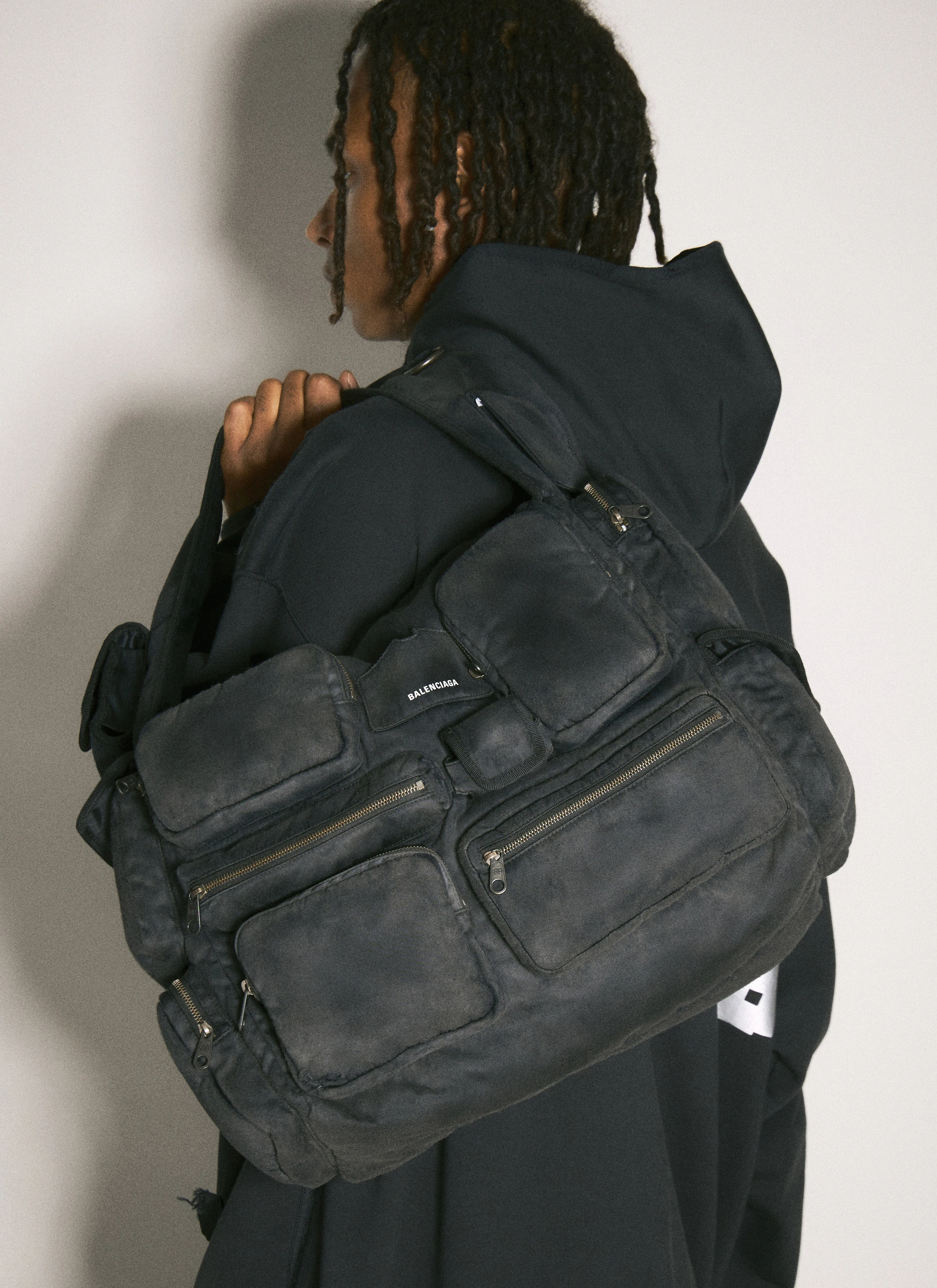 Balenciaga Men Superbusy Large Sling Bag