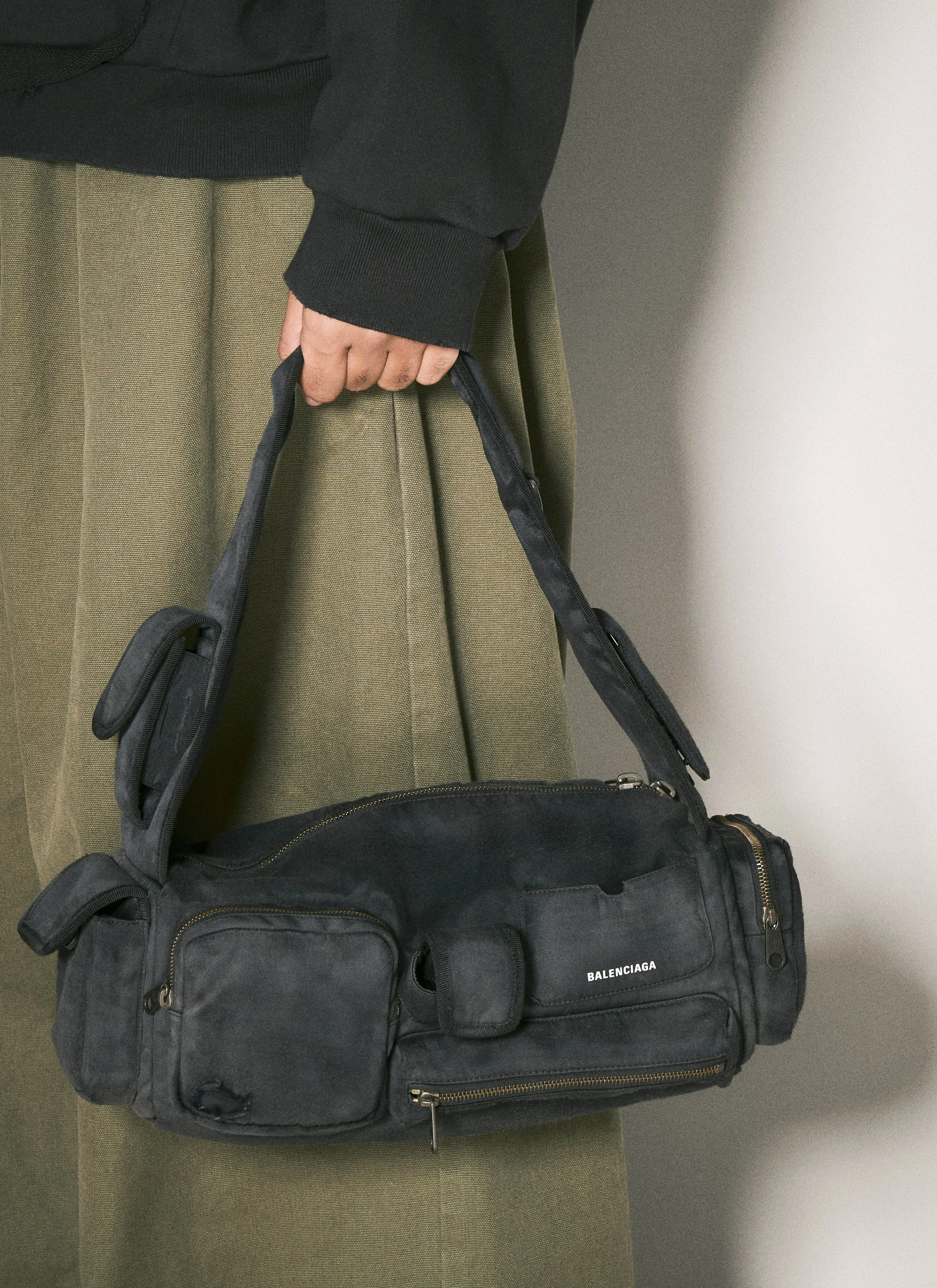 Balenciaga Men Superbusy Small Sling Bag