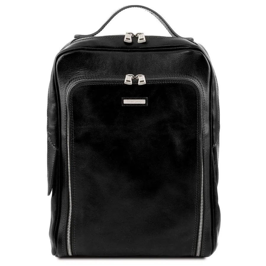 Bangkok Leather Laptop Backpack