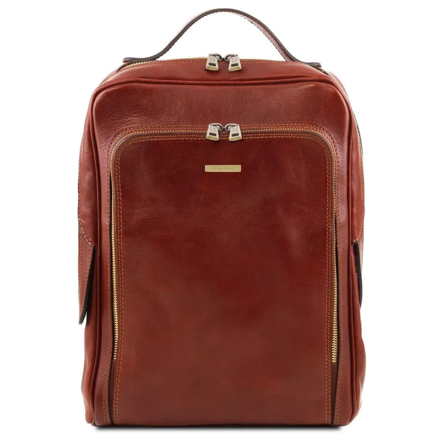 Bangkok Leather Laptop Backpack