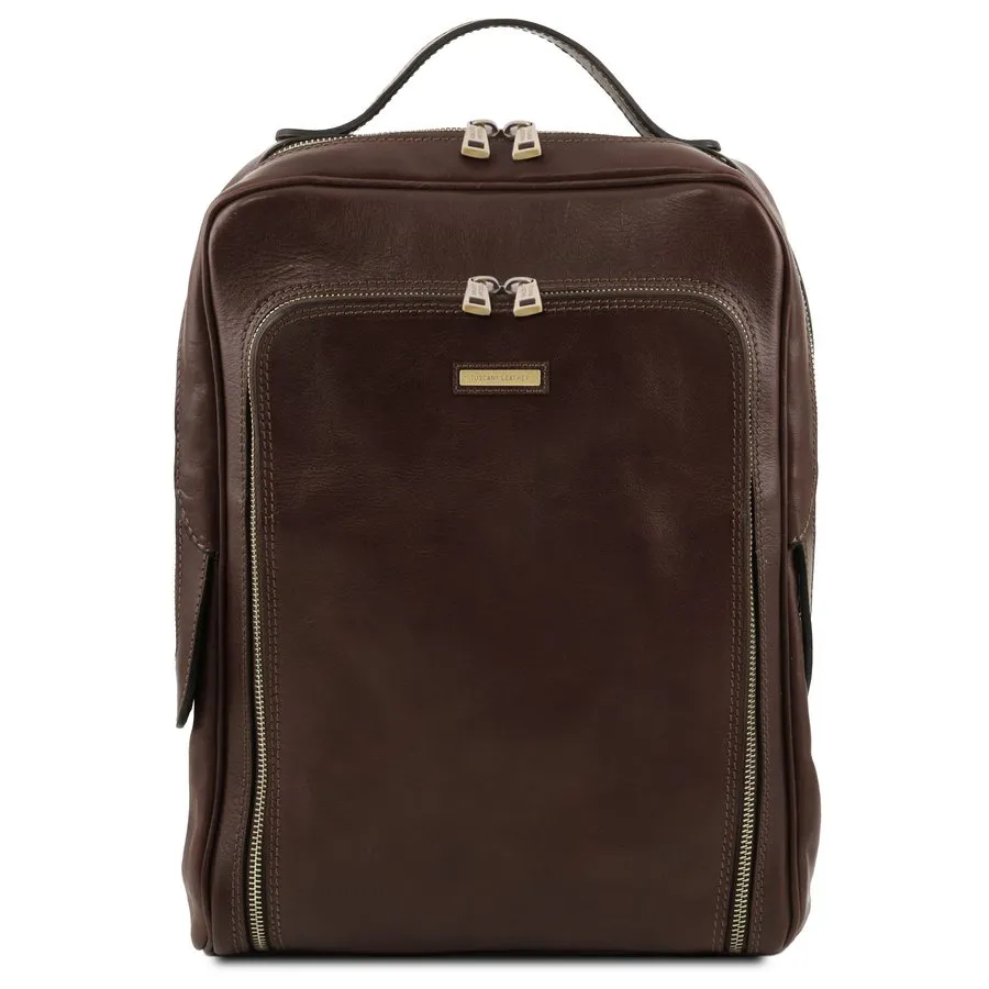 Bangkok Leather Laptop Backpack