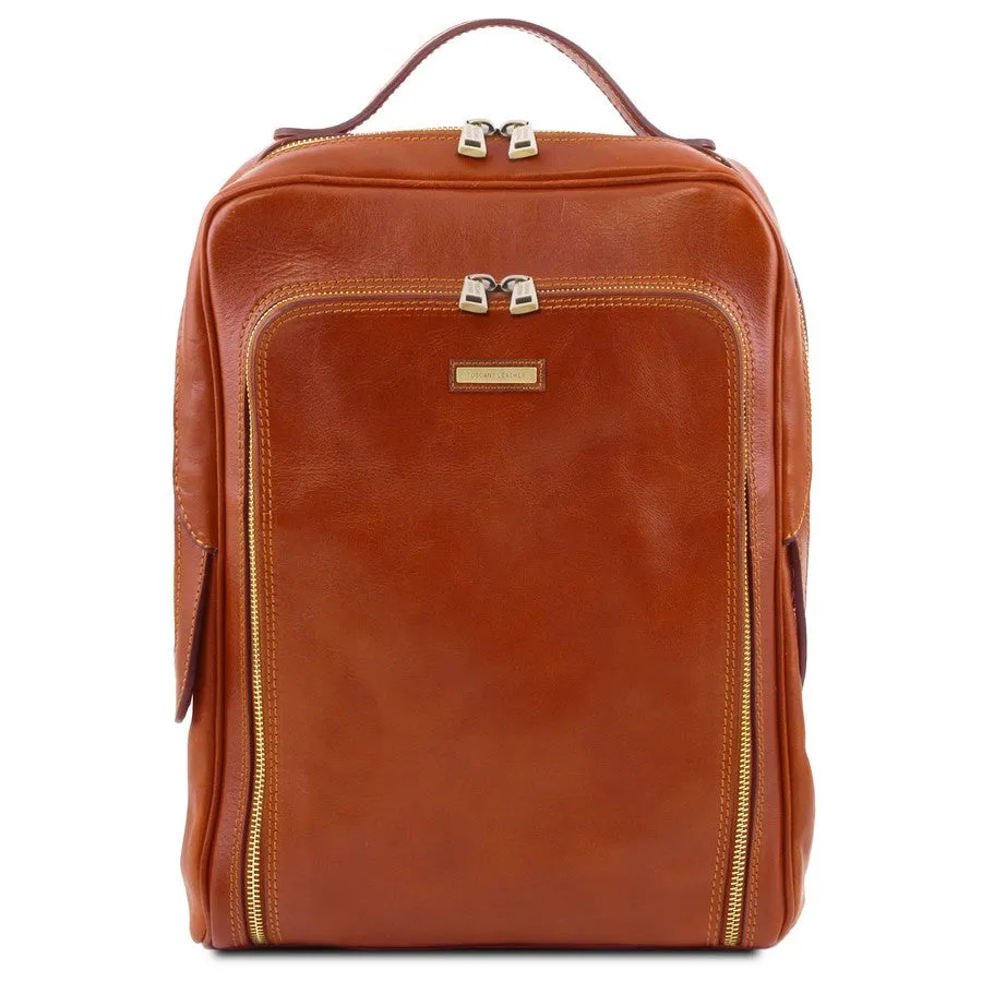 Bangkok Leather Laptop Backpack