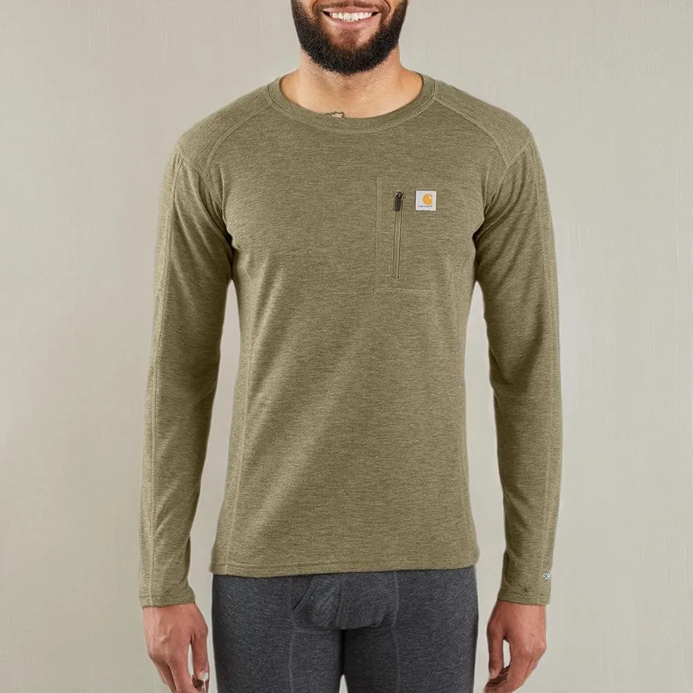Carhartt Men's MBL110 Base Force Heavyweight Base Layer Crew