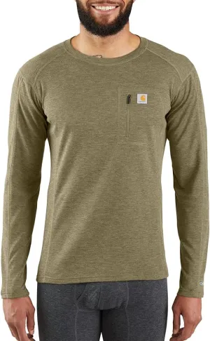 Carhartt Men's MBL110 Base Force Heavyweight Base Layer Crew
