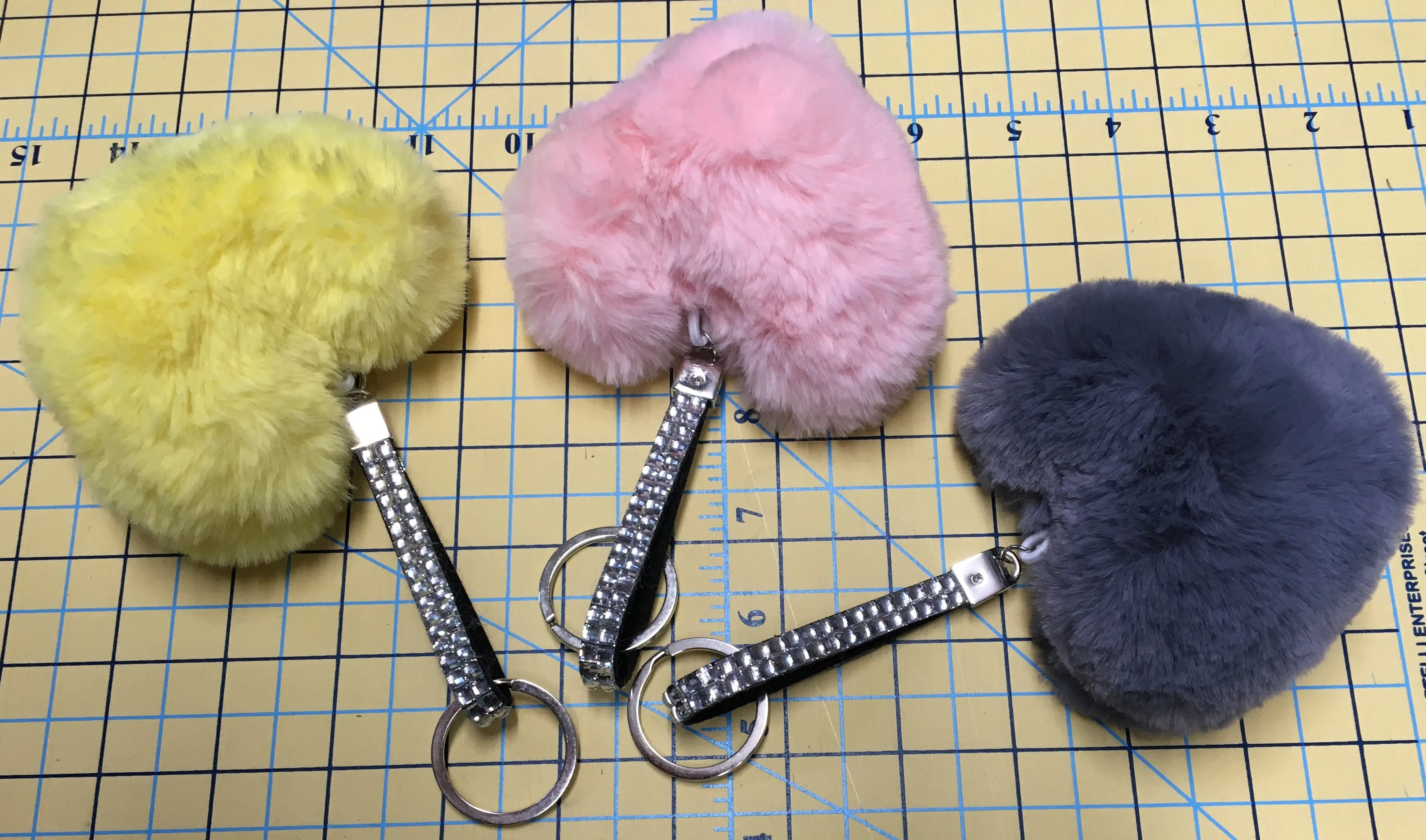 Dangles - Heart Key Chains