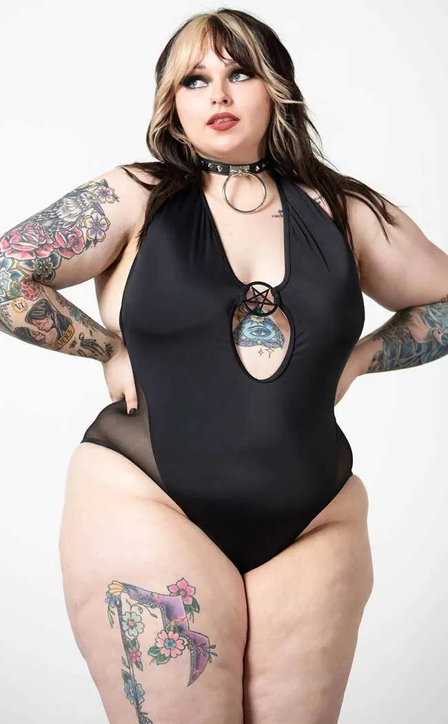 Dark Lyfe Swimsuit [Plus-Size]