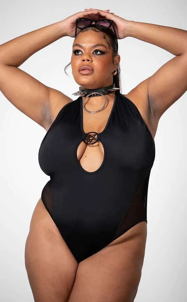 Dark Lyfe Swimsuit [Plus-Size]