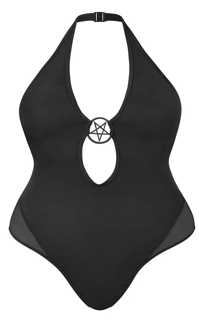 Dark Lyfe Swimsuit [Plus-Size]