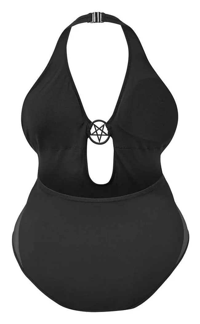 Dark Lyfe Swimsuit [Plus-Size]