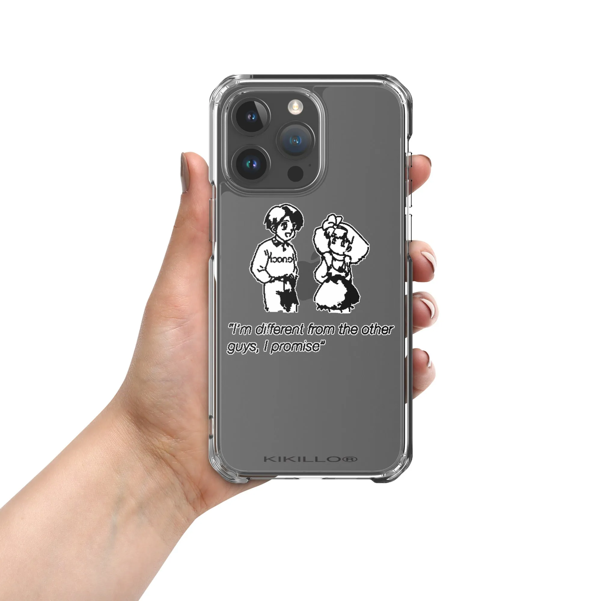 Different® iPhone® clear case
