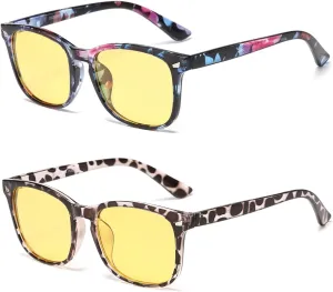 DUSHINE Polarized Sunglasses for Women Classic Retro Style UV400 Protection