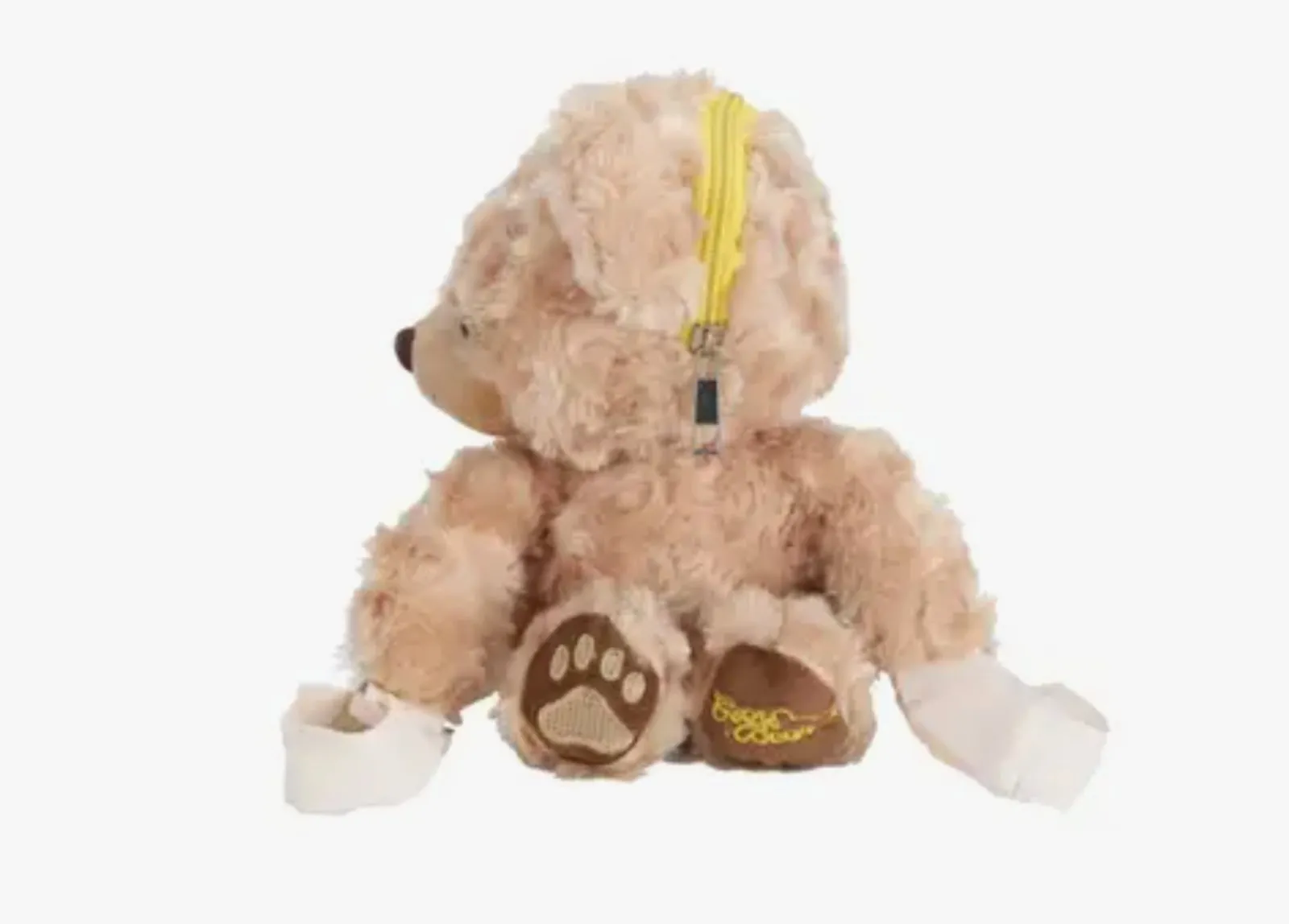 Girls Teddy Bear Plushie Sling Crossbody Purse