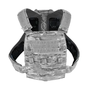 ICEVENTS® Classic Plate Carrier Ventilation Pontoons (Crye AVS Harness Pad Set, hook backing, 2 / 4 / 6 Packs, fits any loop-lined plate carrier)