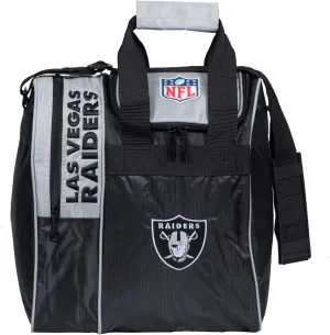 KR Strikeforce Officially Licensed NFL Single Bowling Ball Tote Bag with Shoe Compartment