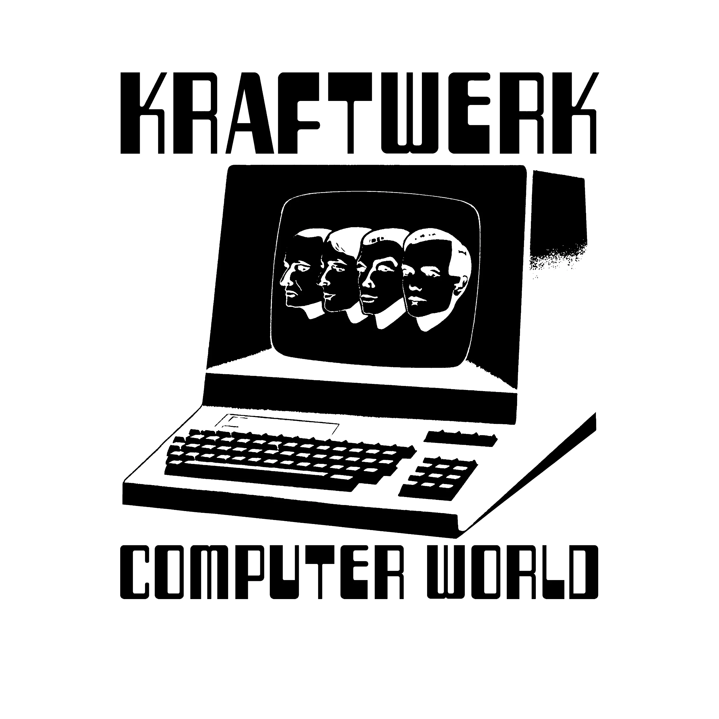 Kraftwerk Computer World Slim Fit Tee