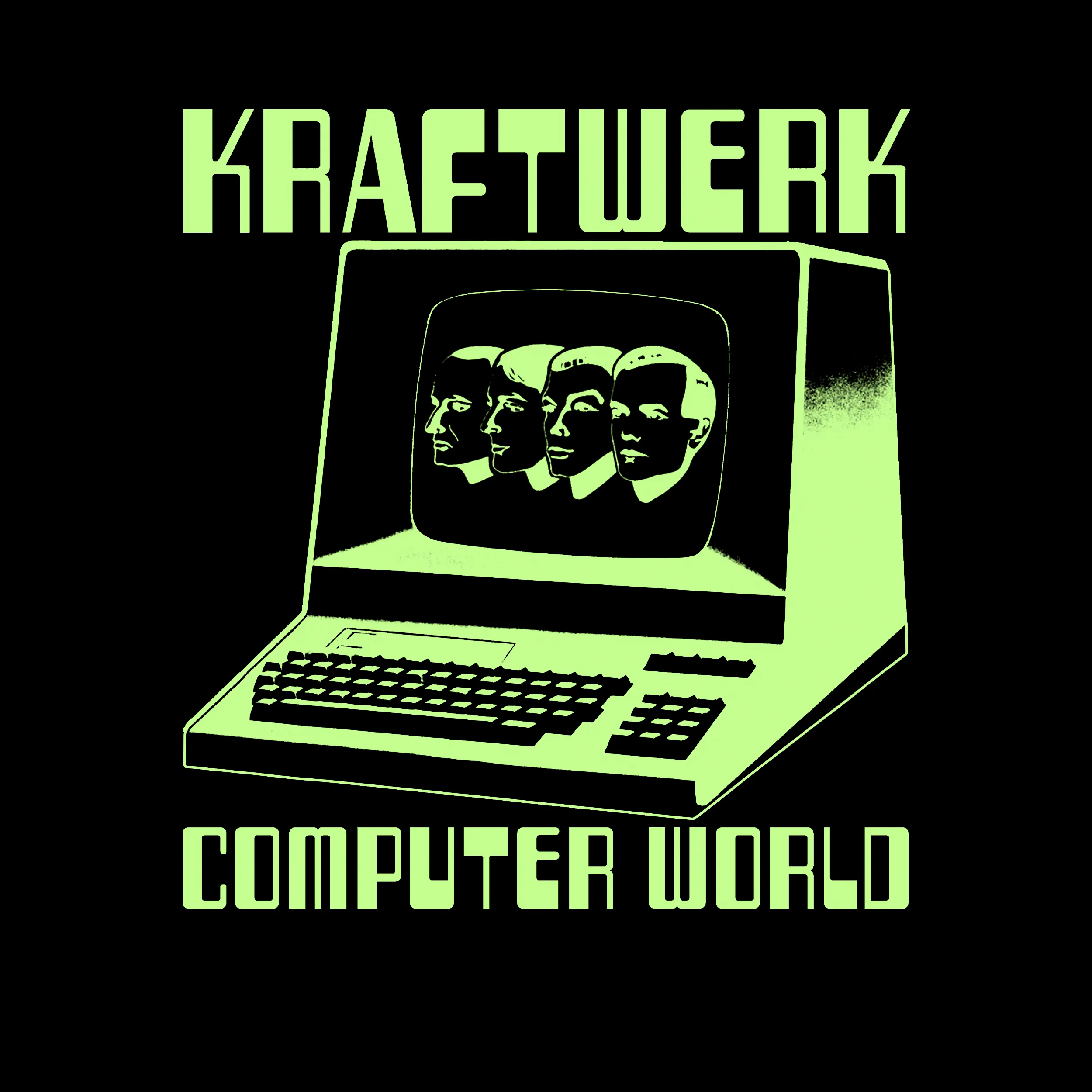 Kraftwerk Computer World Slim Fit Tee