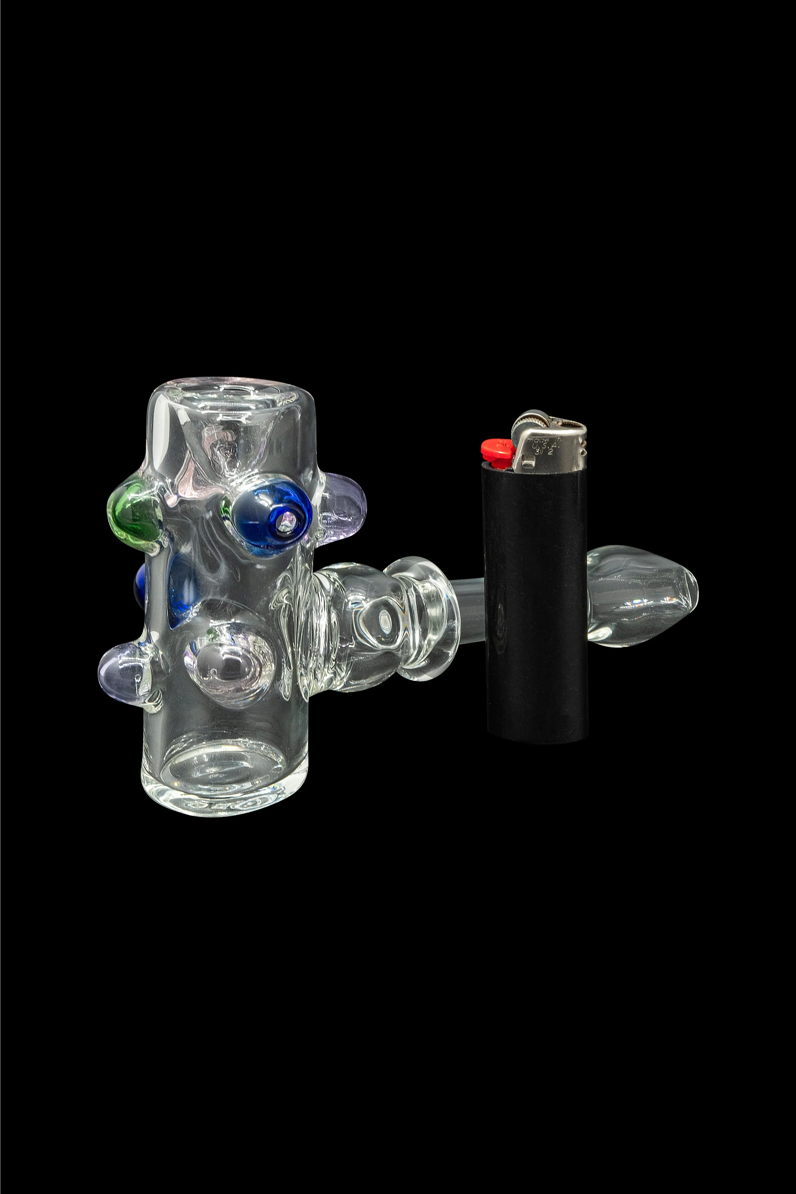 LA Pipes The Sitting Briar Glass Pipe