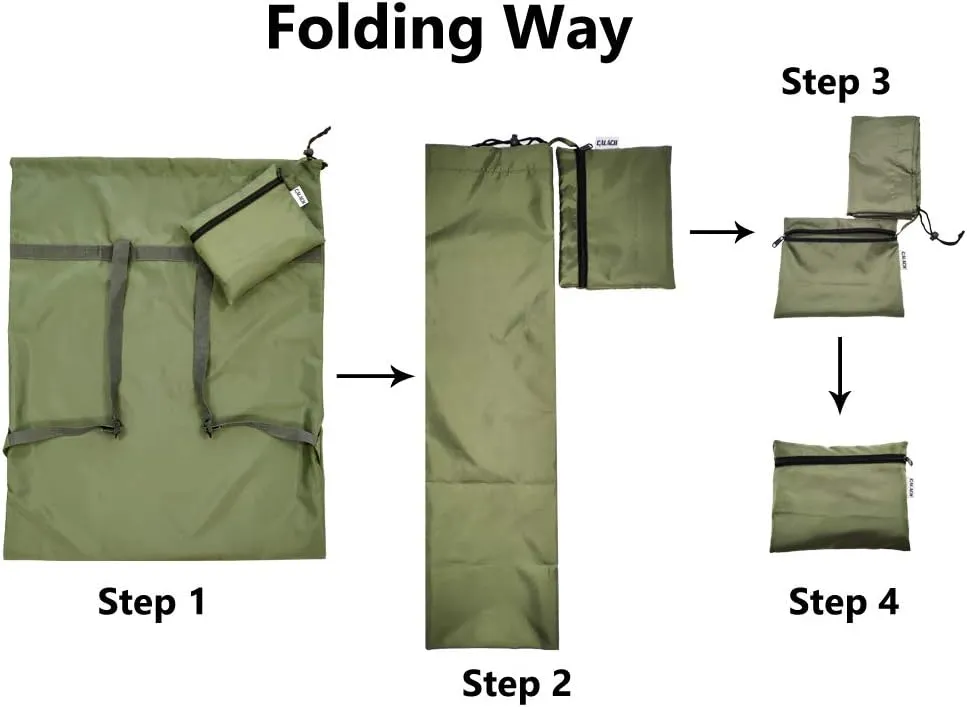 Laundry Bag Backpack, 27 x 34Sturdy Laundry Bag with Shoulder Straps Drawstring Closure Heavy Duty Foldable Laundry Backpack for College, Travel, Laundromat, Apartment (Green)