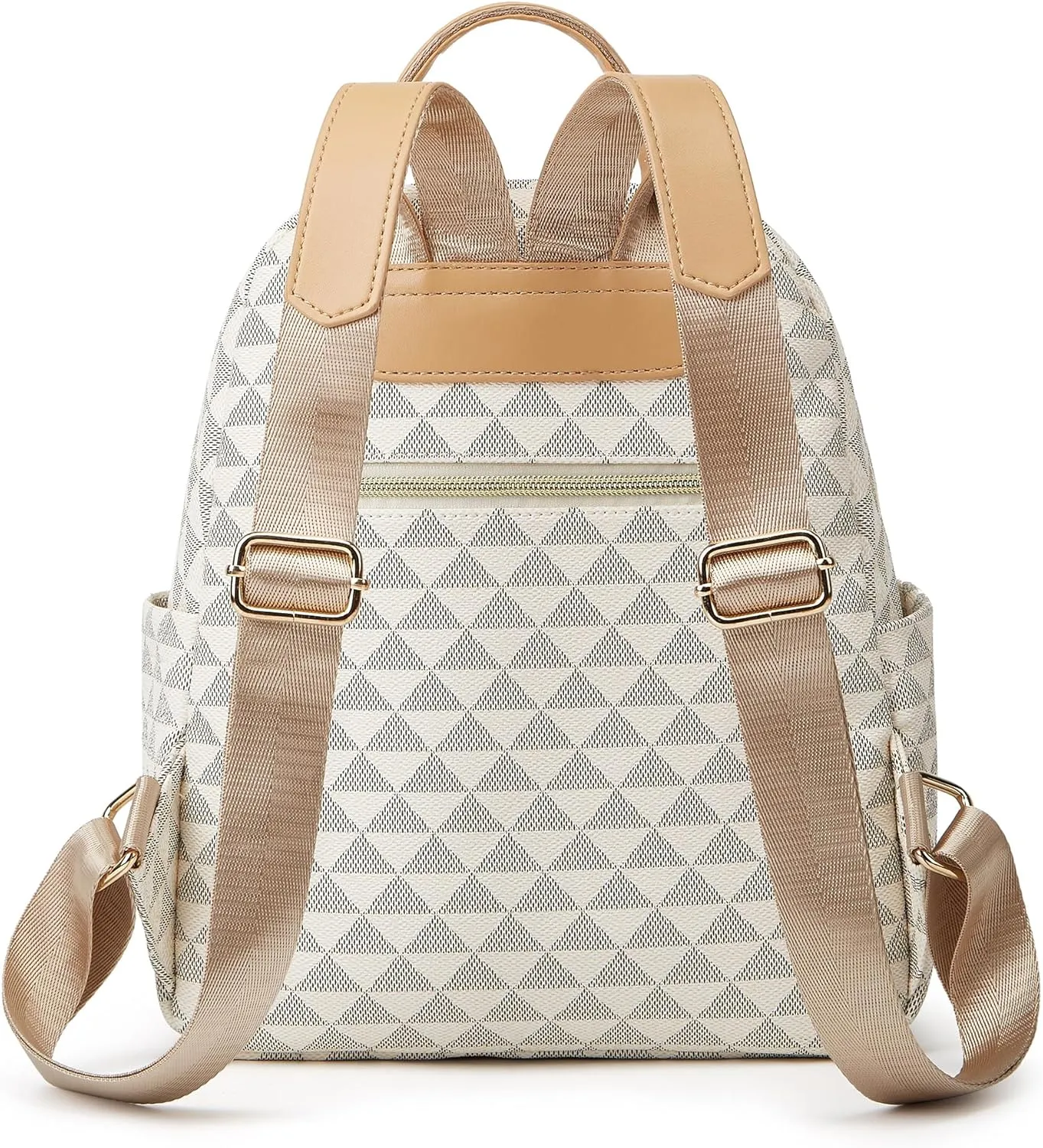 Makes Mini Backpack for Women, Stylish Daypack Purse Handbag Small Casual Daily Travel Bag, Lady Girls Gifts for Work School, 2pcs Sets 11 Inch