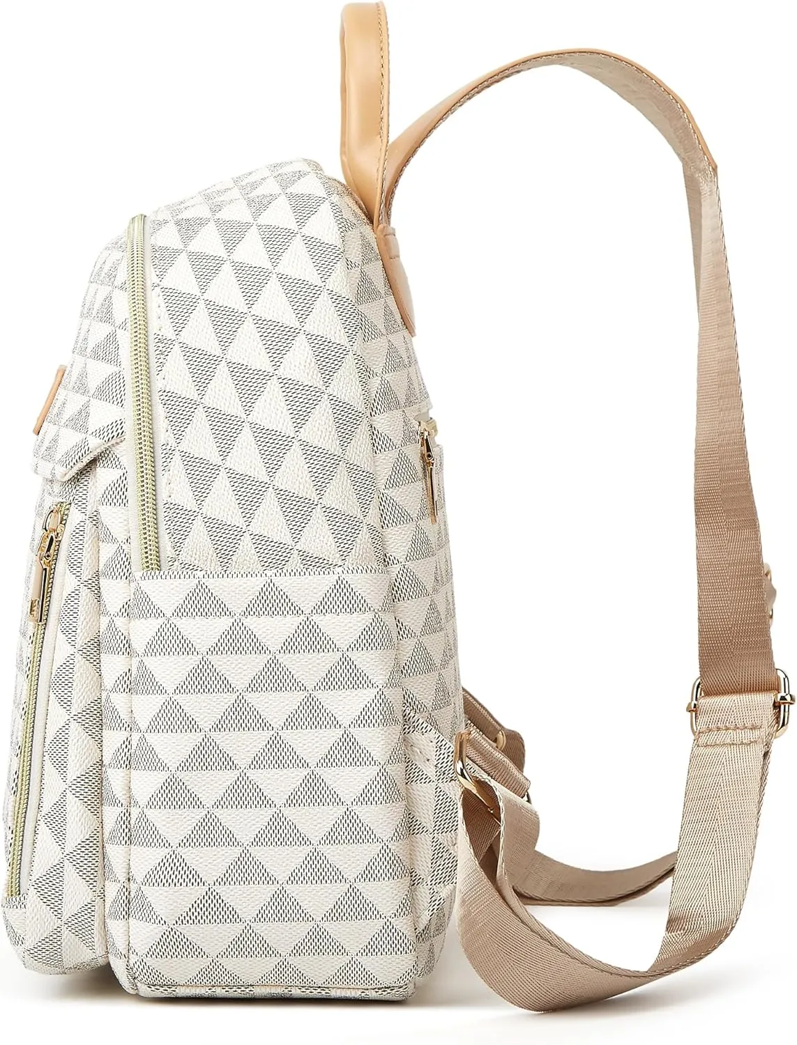 Makes Mini Backpack for Women, Stylish Daypack Purse Handbag Small Casual Daily Travel Bag, Lady Girls Gifts for Work School, 2pcs Sets 11 Inch