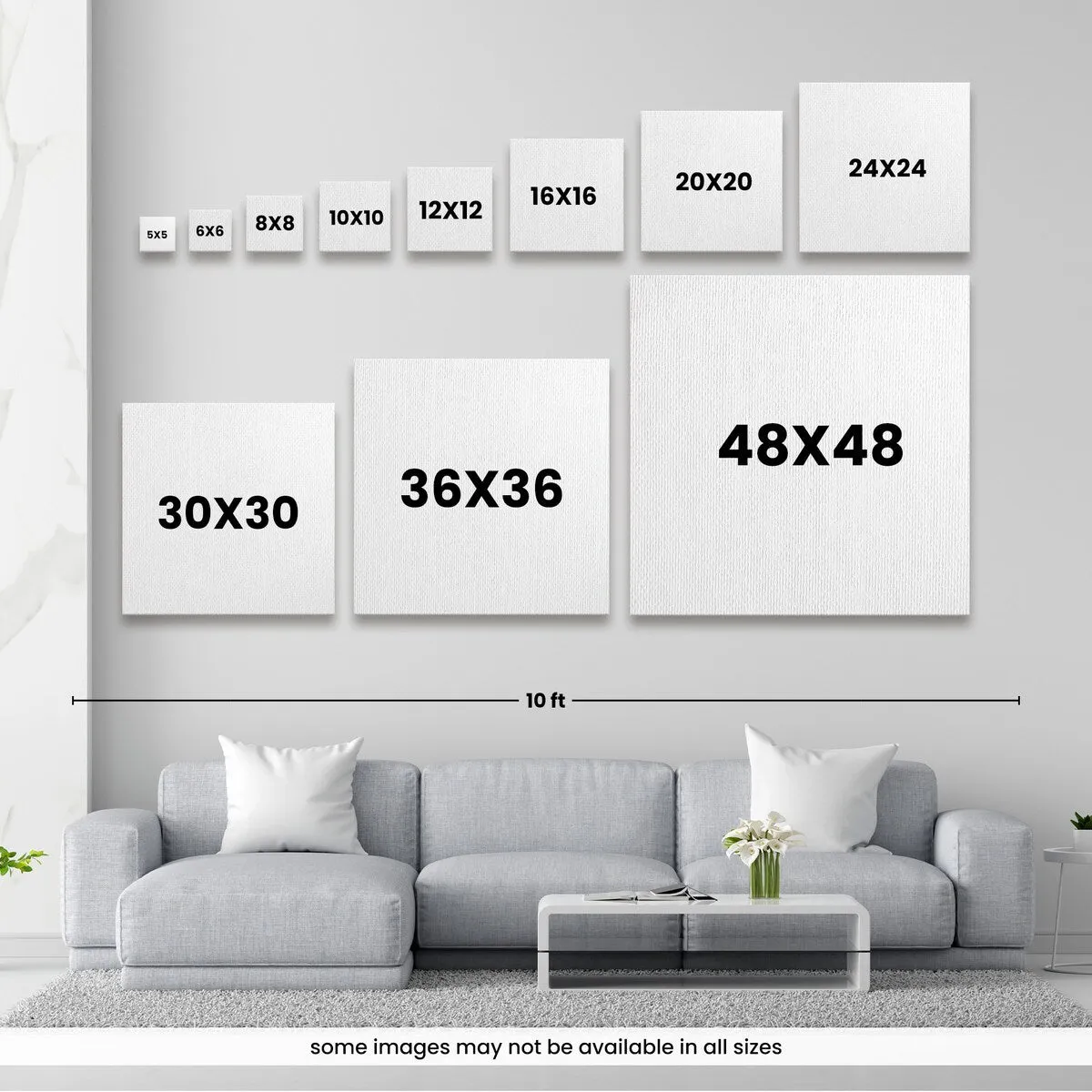 "Broken Square I" Canvas Wall Art