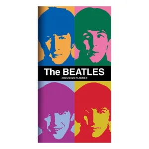 TF Publishing 2025-2026 the Beatles Small Monthly Pocket Planner