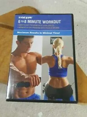 Total Gym --- 6 to 8 Minute Workout -- Men's & Women's 6 Day Program -- DVD