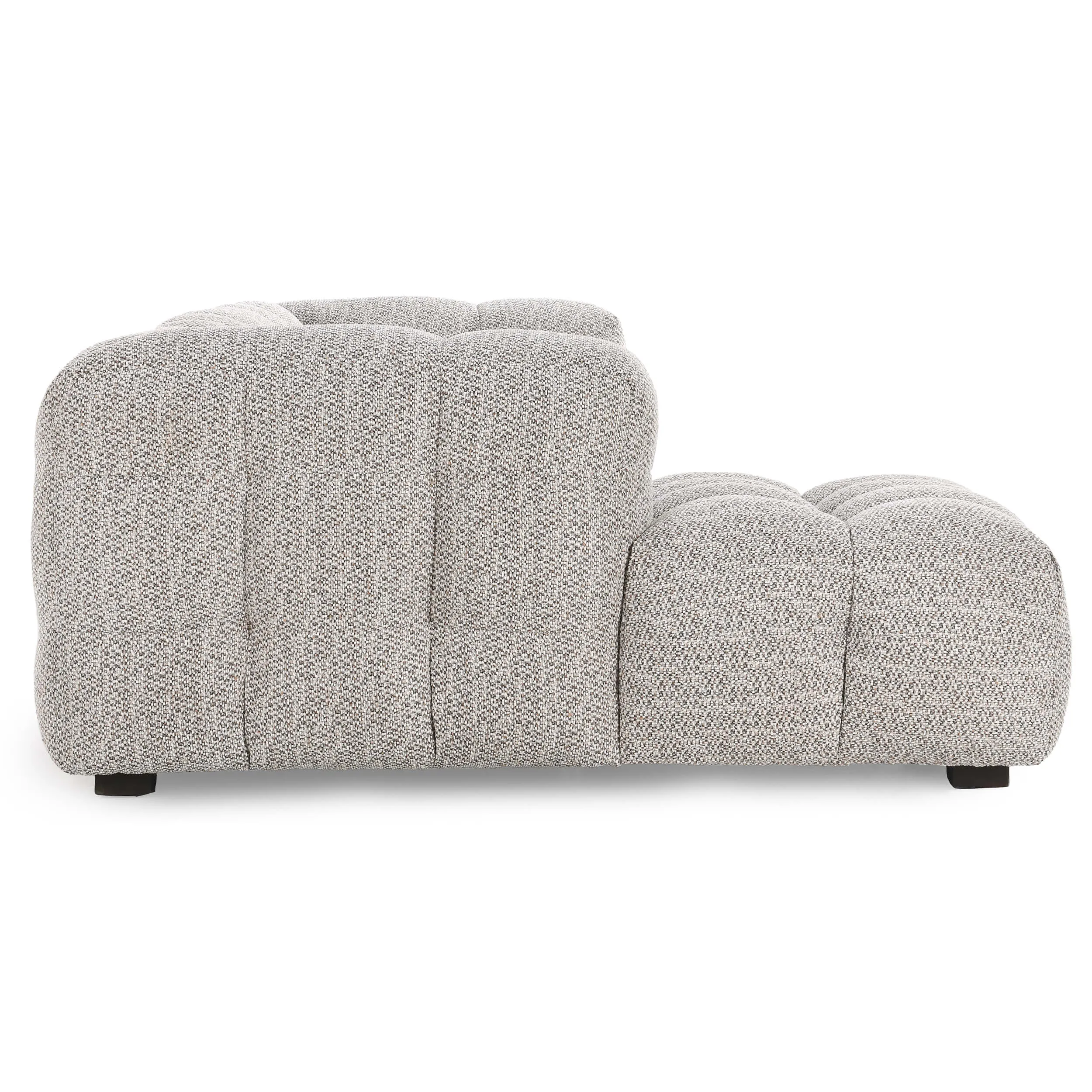 Walter Sectional, Heathered Gray